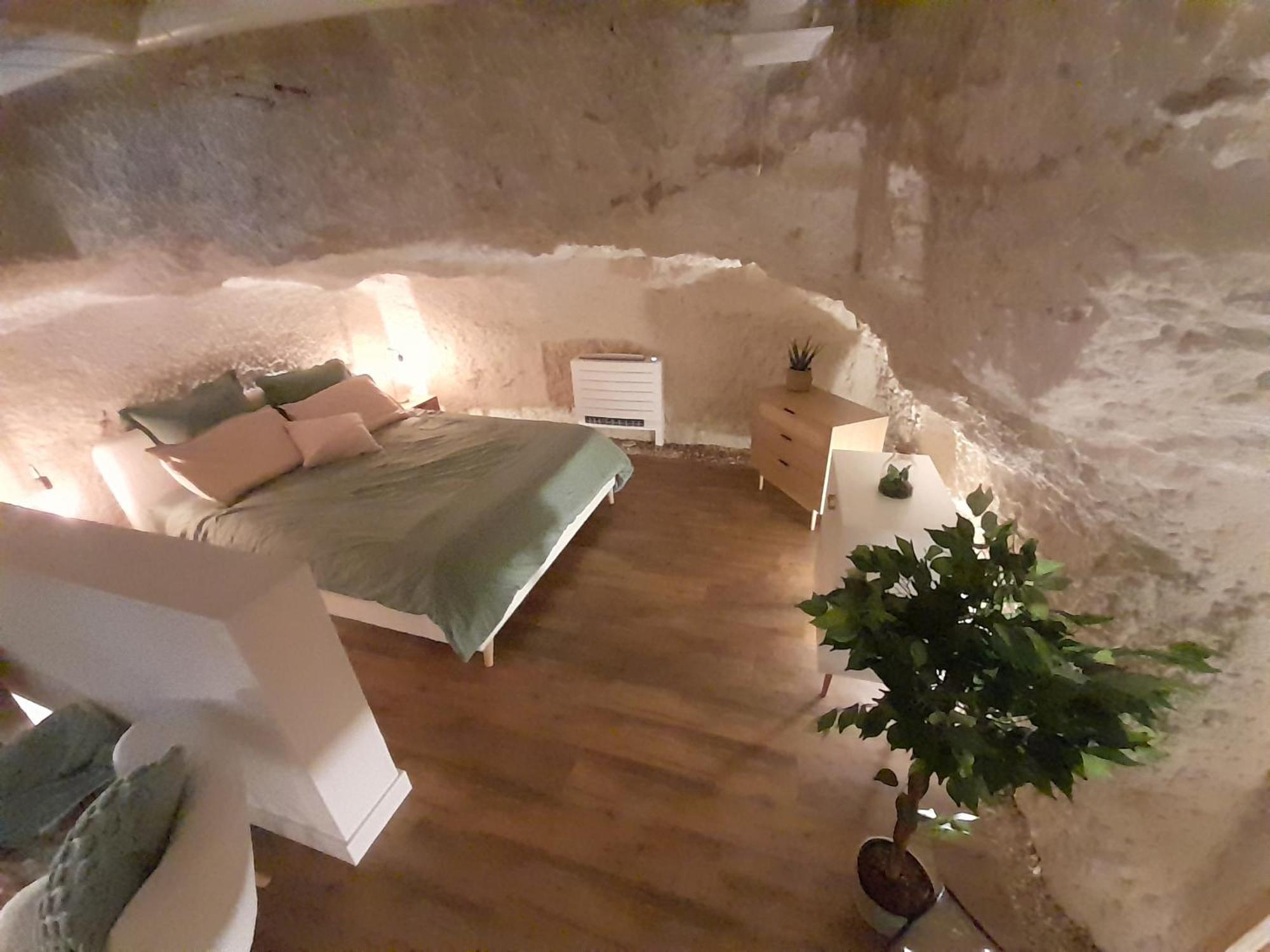 דירות Cangey La Grotte Du Bonheur מראה חיצוני תמונה